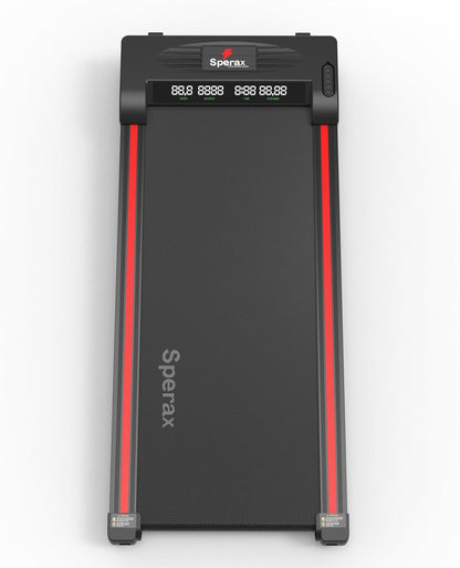 2026 Sperax Tapis de Marche Vibrant avec Application, Tapis de Course 3 en 1 Sous Bureau, 2,5HP Faible Bruit, Tapis de Marche avec Télécommande, Tapis de Course Portable pour Bureau à Domicile