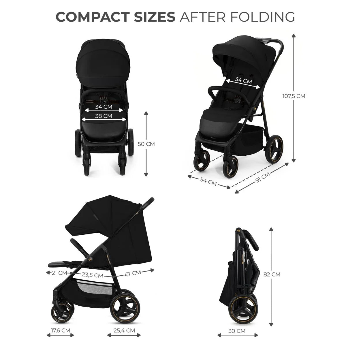 Poussette légère Kinderkraft TRIG 3