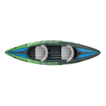 2026 Kayak gonflable Intex Challenger K2 avec rames et pompe manuelle