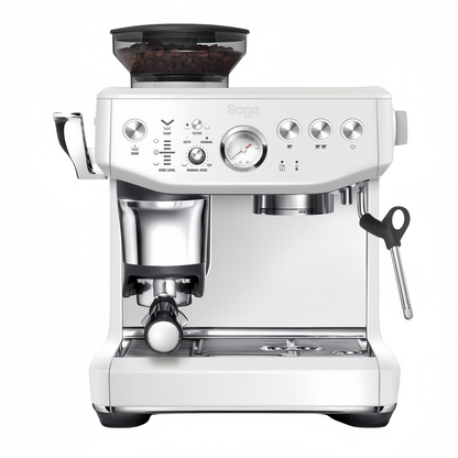 2026 Machine à Café Expresso avec Broyeur Intégré & Mousseur à Lait – Sage Barista Express Impress – Acier Inoxydable Brossé, Expérience Barista à Domicile