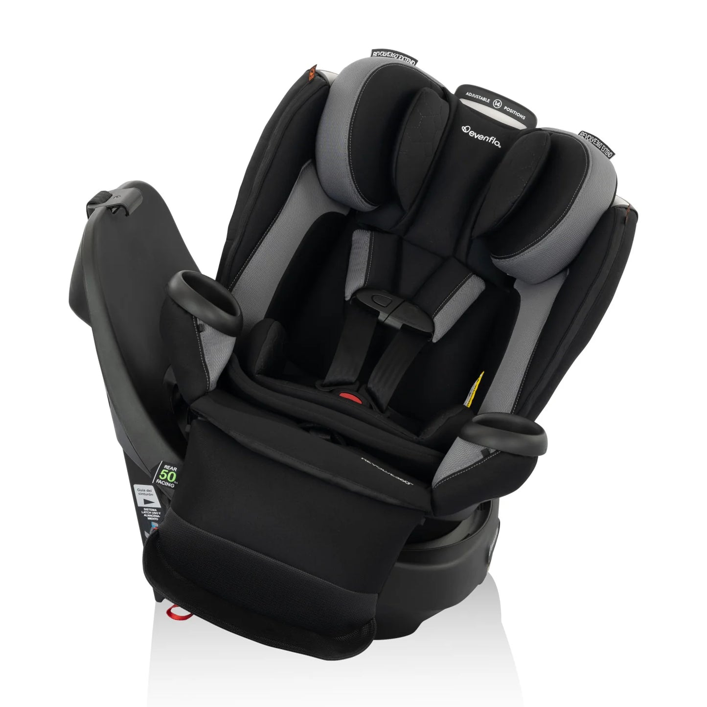 2026 Siège Auto Rotatif Tout-en-Un Evenflo Revolve360 Extend avec Housse Quick Clean