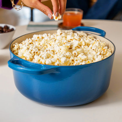 2026 Le Creuset Signature Cocotte Ronde en Fonte Émaillée 13,25 Quart – Couleur Marseille