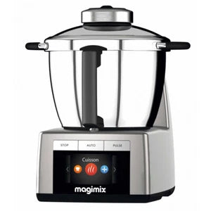 Robot Cuiseur Multifonctions Cook Expert – Grande Capacité, Écran Tactile Intuitif, Inox Chrome Mat – Tout-en-Un pour Cuisiner Facilement