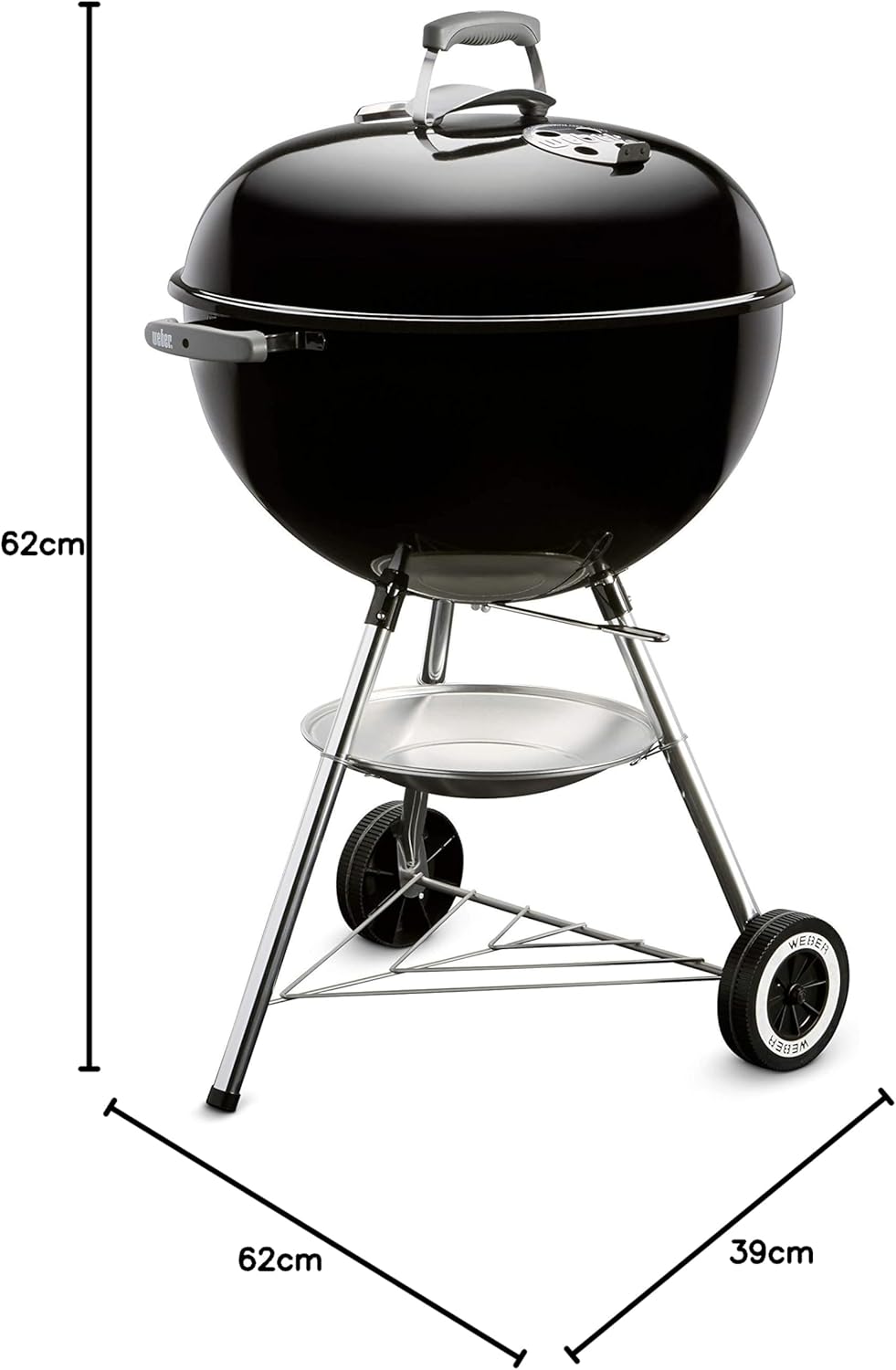 2026 Weber Classic Kettle 57 cm – Barbecue à Charbon, Grille Acier Triple Couche, Édition Limitée