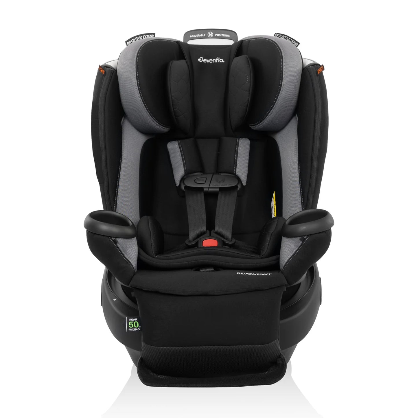 2026 Siège Auto Rotatif Tout-en-Un Evenflo Revolve360 Extend avec Housse Quick Clean