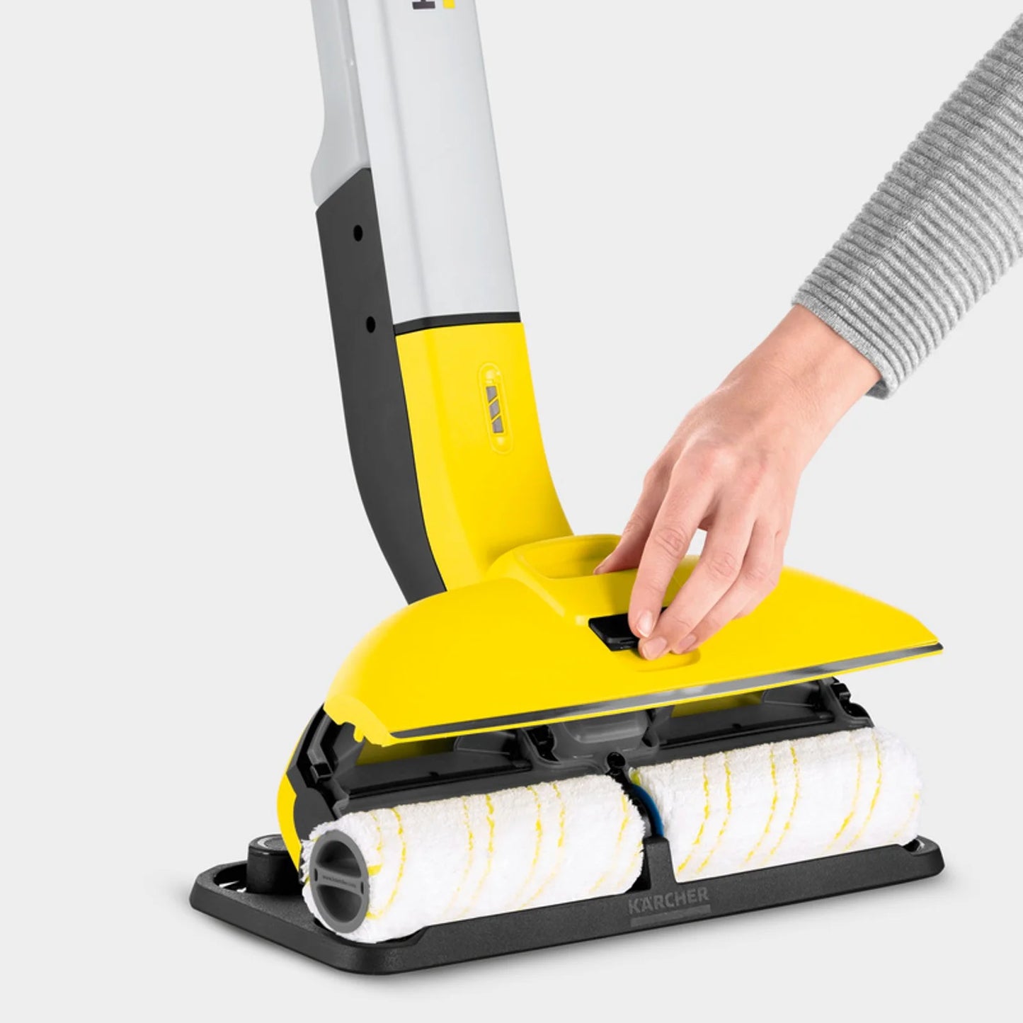 2026 Kärcher Nettoyeur de Sols FC 7, Balai Électrique Sans Fil, Pour Sols Durs, Bois, Stratifié, Carrelage et Pierre