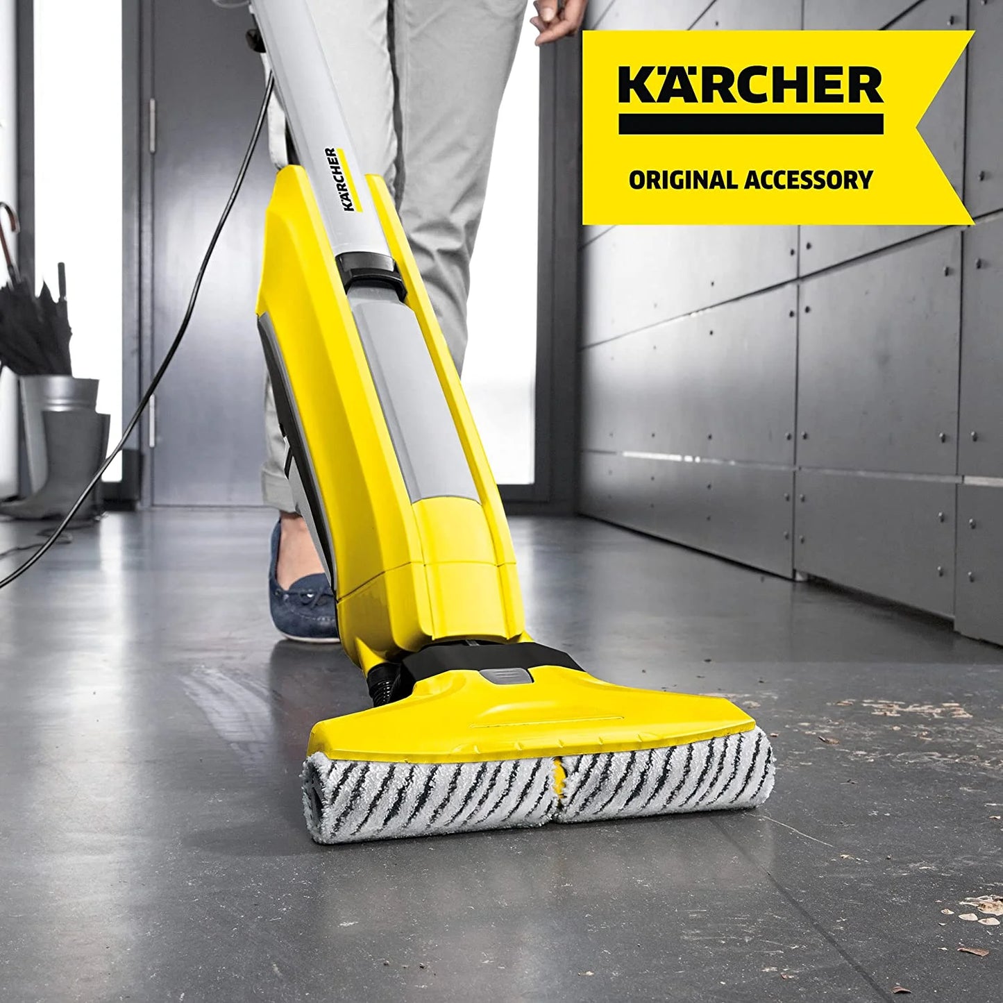 2026 Kärcher Nettoyeur de Sols FC 7, Balai Électrique Sans Fil, Pour Sols Durs, Bois, Stratifié, Carrelage et Pierre