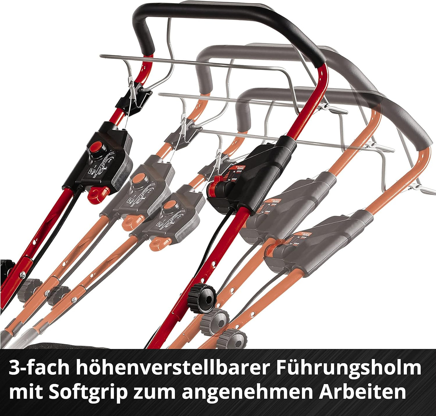 2026 Einhell Professional GP-CM 36/47 S HW – Tondeuse Gazon Sans Fil 36V, Autotractée, Moteur Sans Charbon, Édition Limitée avec 4 Batteries 4,0Ah