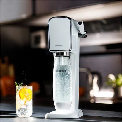 2026 SodaStream Art Machine à Eau Pétillante avec Cylindre de CO2 et Bouteille 1L Compatible Lave-Vaisselle