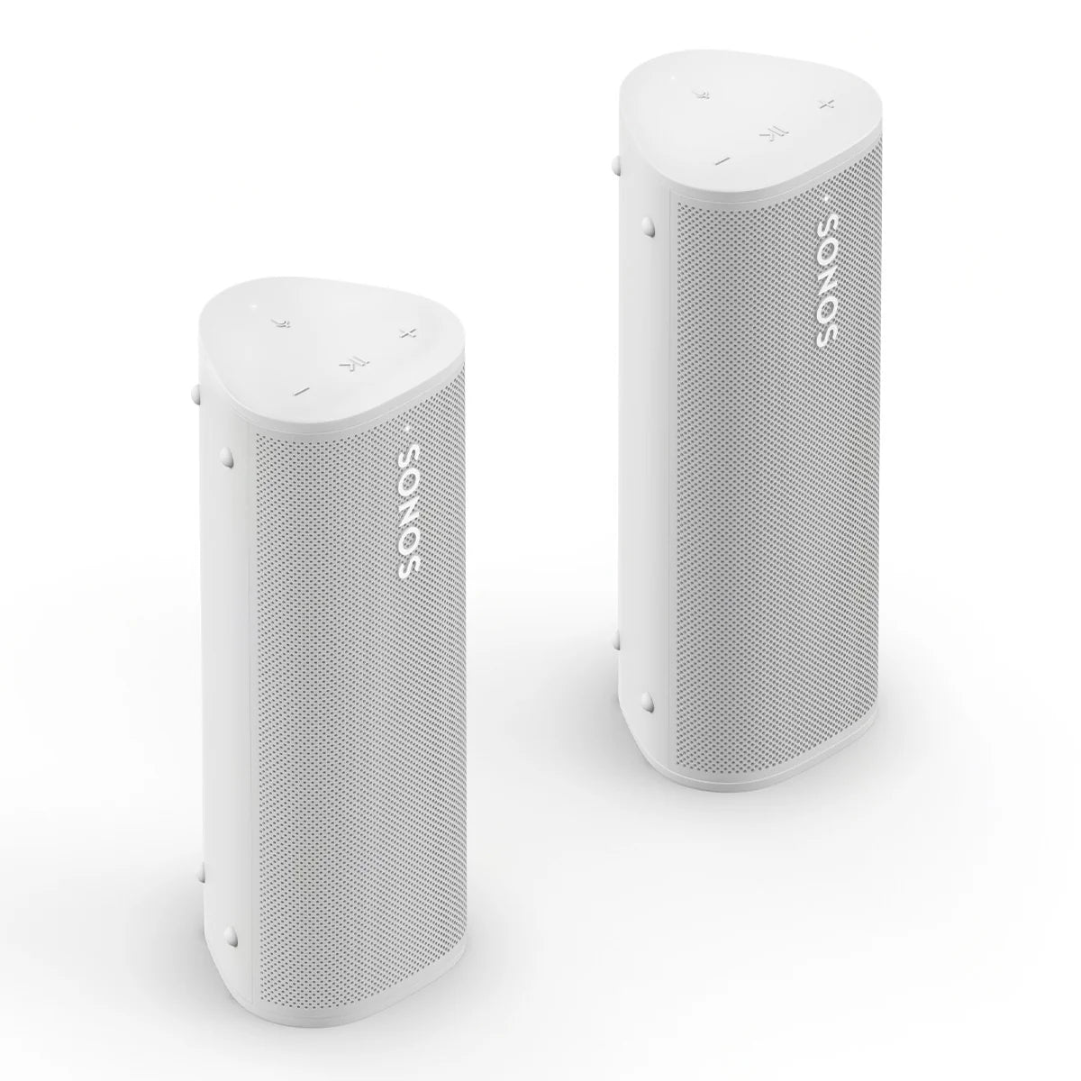 2026 Enceinte Bluetooth Portable Étanche Sonos Roam 2 – Paire (Blanc) : Son Puissant et Clair Partout, Wi-Fi et Bluetooth, Autonomie Longue Durée