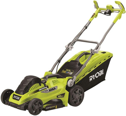 2026 RYOBI RLM18E40H – Tondeuse Électrique 1800W, Largeur de Coupe 40 cm, Système Mulching, Édition Limitée