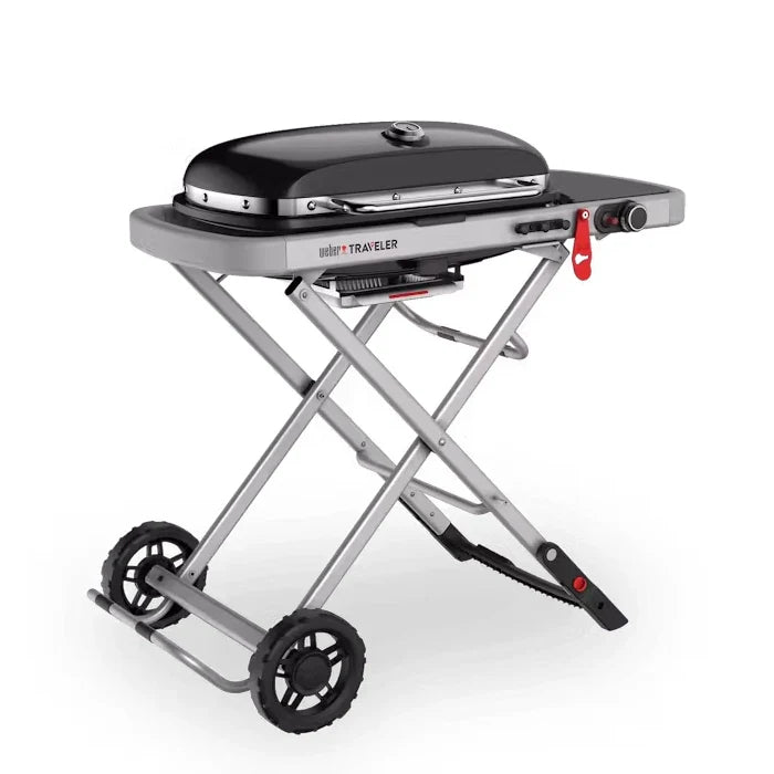 2026 Weber Traveler Barbecue à gaz pliable portable