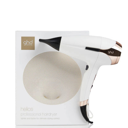 2026 Sèche-Cheveux ghd Helios Blanc – Haute Performance, Brillance 30% en Plus et Coiffage Rapide