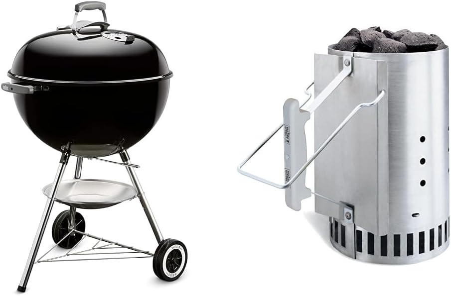 2026 Weber Classic Kettle 57 cm – Barbecue à Charbon, Grille Acier Triple Couche, Édition Limitée