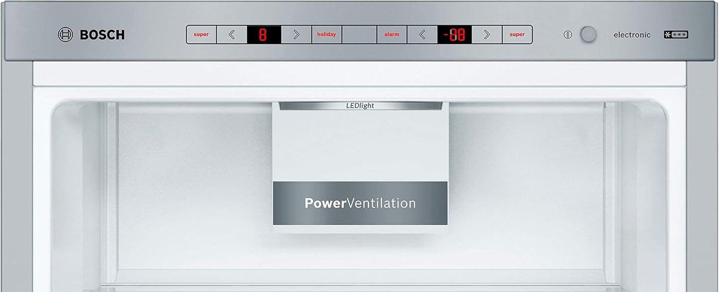 KGE398IBP - Série 6, Réfrigérateur combiné pose-libre, 201 x 60 cm, Inox anti trace de doigts