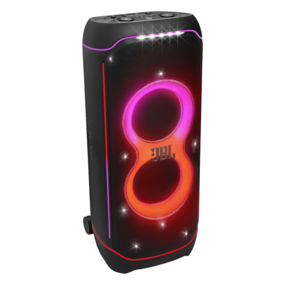 PartyBox Club 120,Enceinte portable de soirée,poignée pliable ergonomique,jeu de lumières,12 heures d'autonomie,résistante aux éclaboussures IPX4,noir,Prise européenne (Type C) -