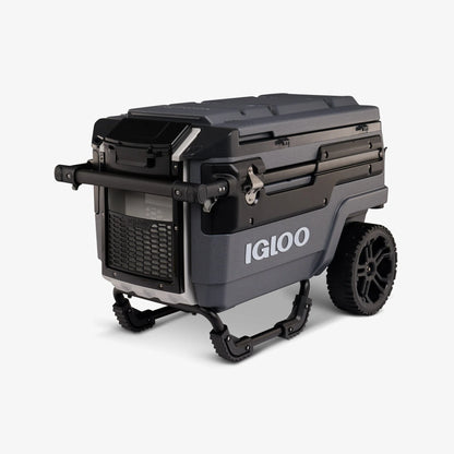 2026 Glacière Trailmate® Journey 70 Qt – Grand Modèle Tout-Terrain avec Roues Lisses, Poignée Télescopique et Isolation THERMECOOL™