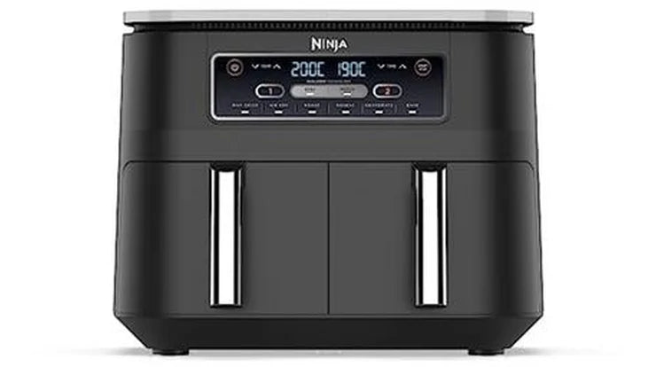 2026 Friteuse à air double zone Ninja Foodi avec deux paniers indépendants et 6 programmes de cuisson
