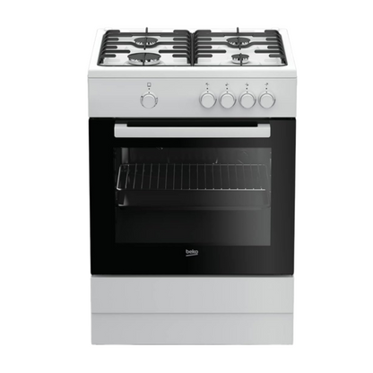 CUISINIERE VITROCERAMIQUE BEKO MENAGER FSS 57100 GW
