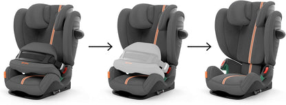 Cybex Pallas G2 Plus/Stormy Blue-light blue PU1
