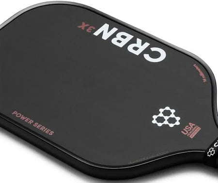 2026 CRBN-3X Power Series – Pagaie Pickleball Fibre de Carbone Ultra-Précise, Sweet Spot Maximal – Édition Limitée