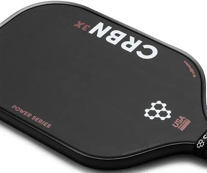 2026 CRBN-3X Power Series – Pagaie Pickleball Fibre de Carbone Ultra-Précise, Sweet Spot Maximal – Édition Limitée