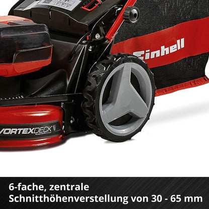 2026 Einhell Professional GP-CM 36/47 S HW – Tondeuse Gazon Sans Fil 36V, Autotractée, Moteur Sans Charbon, Édition Limitée avec 4 Batteries 4,0Ah