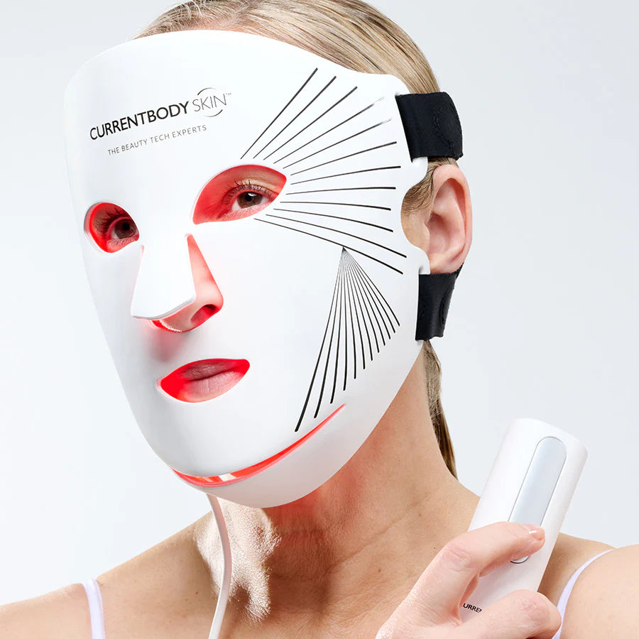 2026 CurrentBody Skin LED Red – Masque Visage Anti-Âge Rouge & Infrarouge 2 Longueurs d’Onde – Édition Limitée