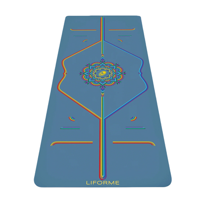 2026 Tapis de Yoga de Voyage Liforme Rainbow – Alignement Coloré et Éco-Responsable