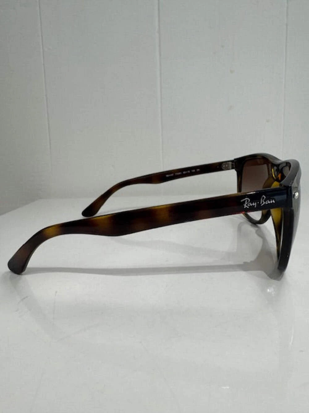 2026 Lunettes de Soleil Ray-Ban 4147 Boyfriend Havana 710/51 60 18 145 Brun Dégradé