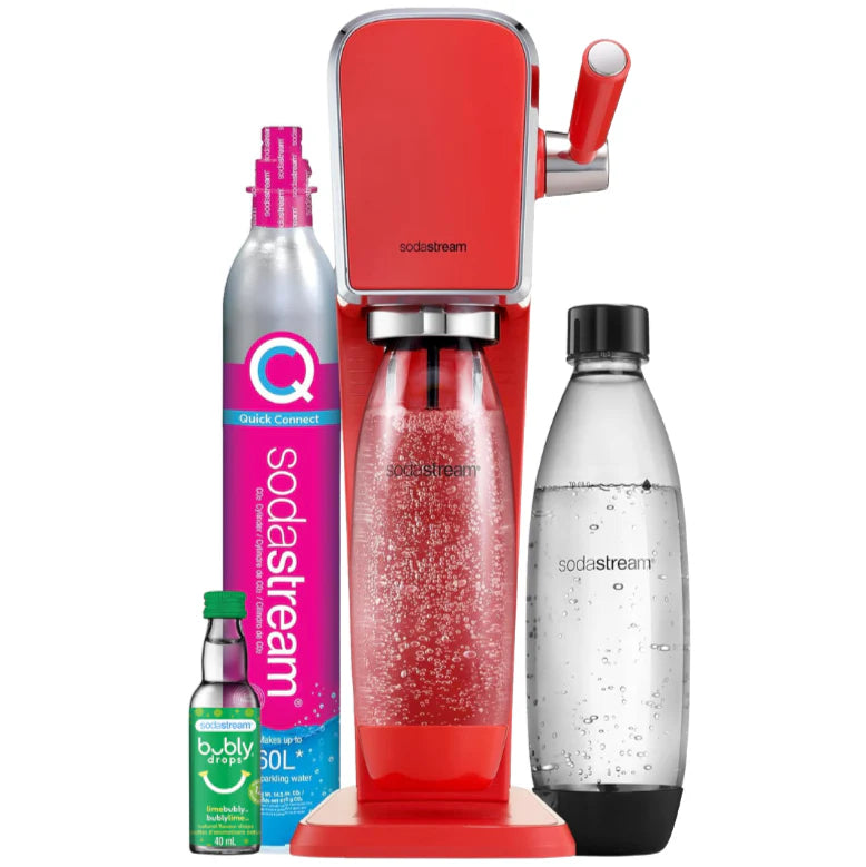 2026 SodaStream Art Machine à Eau Pétillante Bundle (Mandarine)