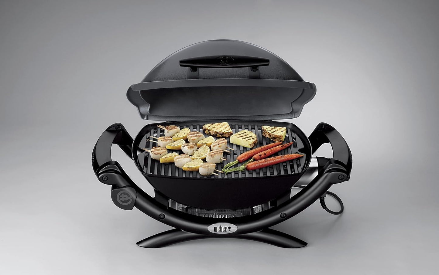 2026 Weber Q1400 – Barbecue Électrique Portable, Surface 43x32 cm, Grille Fonte Émaillée, Édition Limitée