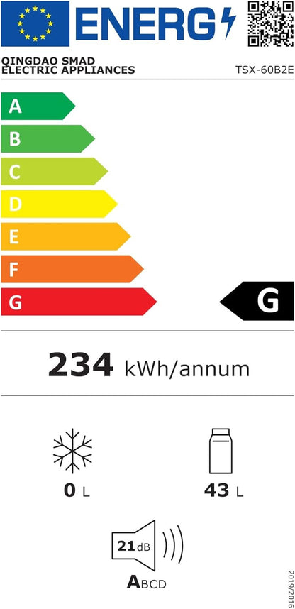 Frigo 12V,Réfrigérateur Camping 12V 220V 40L,Frigo Caravane,Mini Frigo de Chambre,Frigo 12V Camping Car,Réfrigérateur pour Voiture,Van,Fourgon,Bureau,Gîte - Noir -