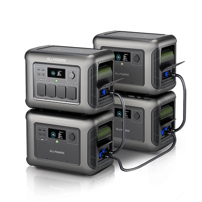 2026 ALLPOWERS B1000 Batterie d’extension 1152Wh pour stations d’énergie R1500 et R2500