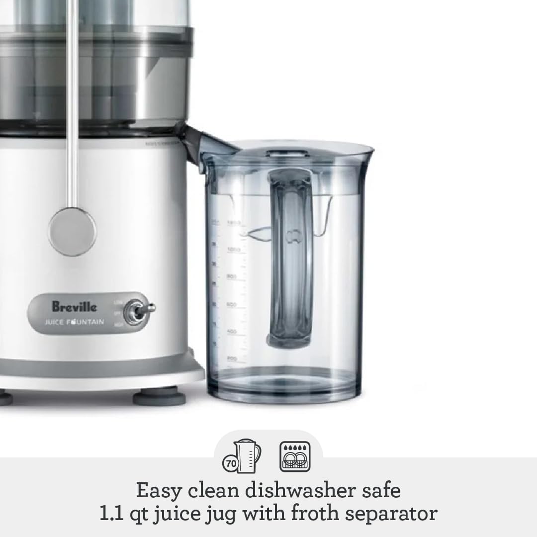 2026 Breville Juice Fountain Plus JE98XL, Argent