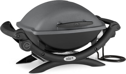 2026 Weber Q1400 – Barbecue Électrique Portable, Surface 43x32 cm, Grille Fonte Émaillée, Édition Limitée
