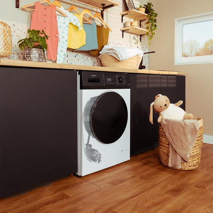 Cecotec Lave-Linge 9Kg Chargement Frontal Bolero Dresscode 9410 Inverter A. 1900W, 1400 tr/min Réglable, 16 Programmes, Faible Consommation d'Énergie, Vapeur, Stérilisation du Linge