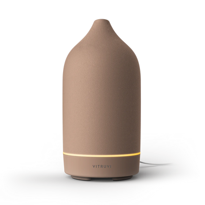 2026 Diffuseur en Pierre Vitruvi – Diffuseur Ultrasonique Élégant pour Huiles Essentielles et Décoration Intérieure