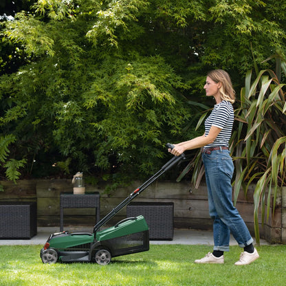 Bosch tondeuse à gazon sans fil CityMower 18V-32-300 (18 V, 1x batterie 4,0 Ah, Moteur Brushless, largeur de coupe : 32 cm, tond jusqu’à 300 m², dans une boîte en carton)