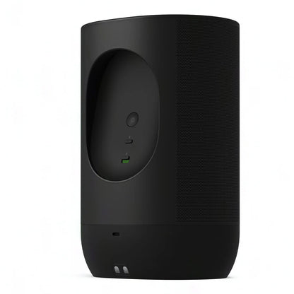 2026 Sonos Move 2 – Enceinte Portable Intelligente avec Batterie 24 Heures, Bluetooth et Wi-Fi, Résistante à l’Eau (Noir)