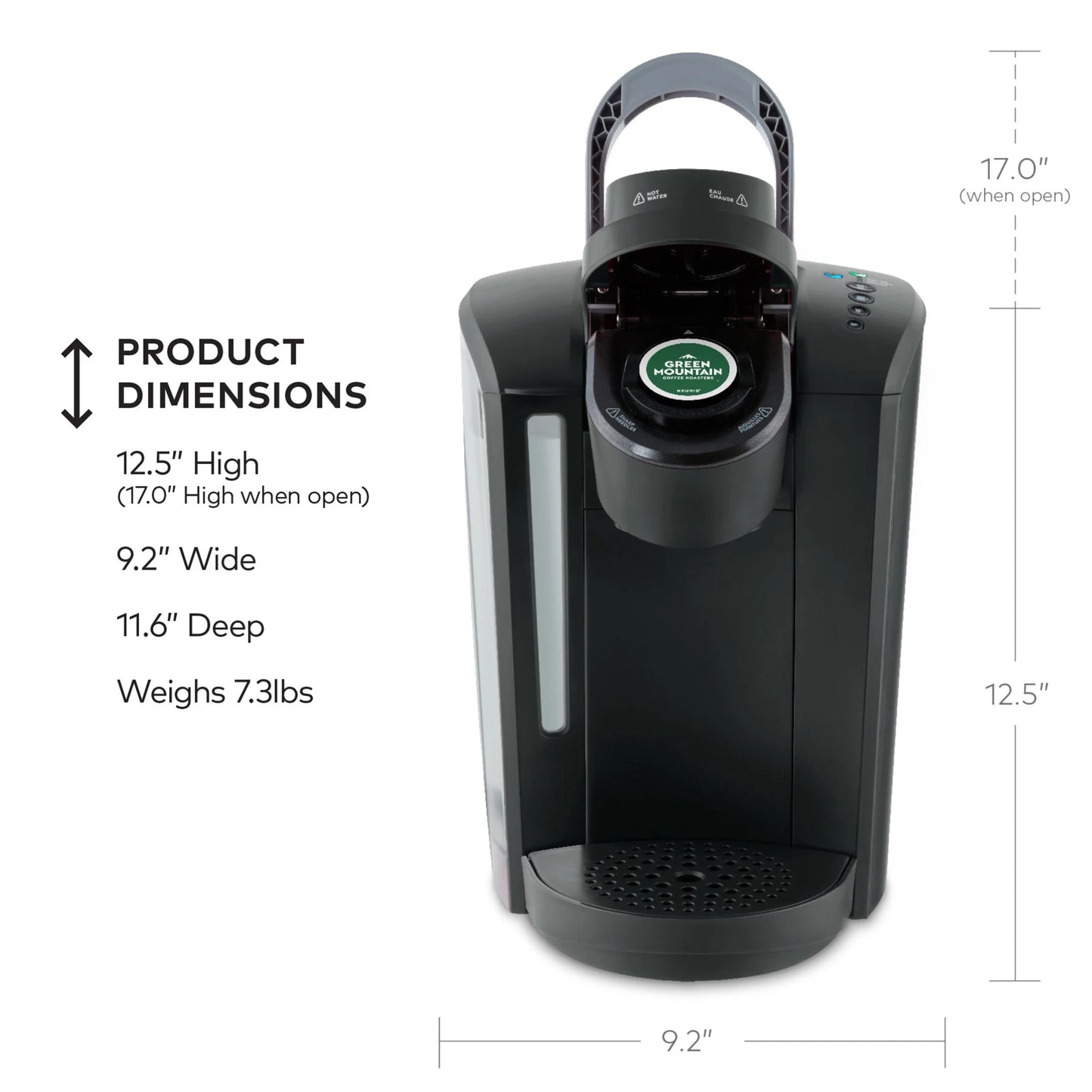 2026 Keurig K-Select Machine à Café à Dosettes K-Cup à Service Unique – Édition Vintage Rouge, Grand Réservoir et Fonction Strong Brew pour un Café Plus Intense