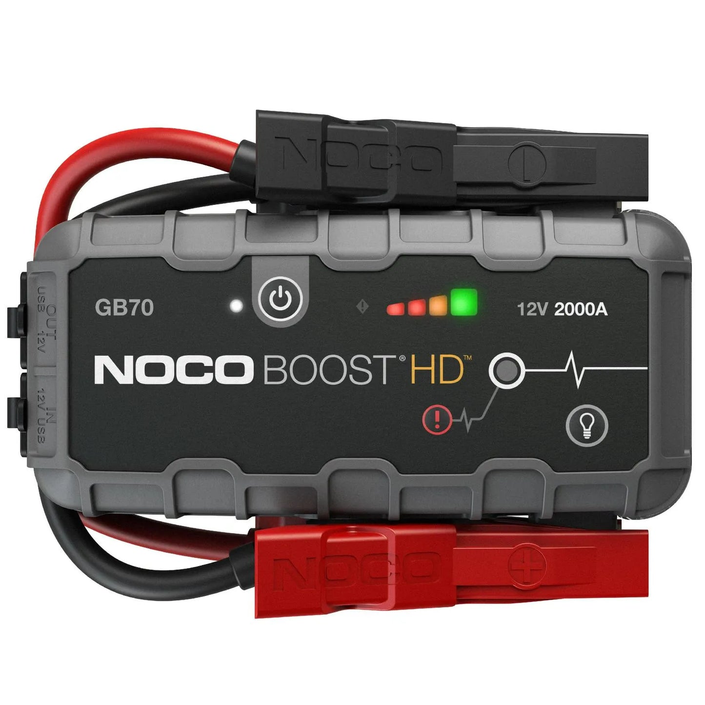 2026 NOCO Boost HD GB70 2000A 12V UltraSafe Démarreur de Saut Portable Lithium
