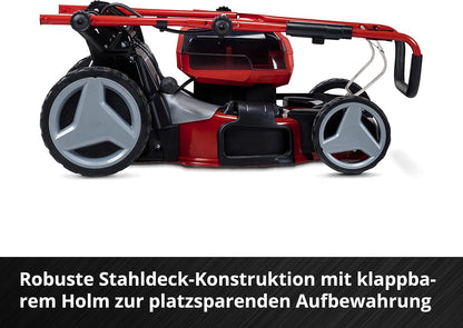 2026 Einhell Professional GP-CM 36/47 S HW – Tondeuse Gazon Sans Fil 36V, Autotractée, Moteur Sans Charbon, Édition Limitée avec 4 Batteries 4,0Ah