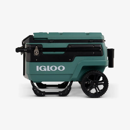 2026 Glacière Trailmate® Journey 70 Qt – Grand Modèle Tout-Terrain avec Roues Lisses, Poignée Télescopique et Isolation THERMECOOL™