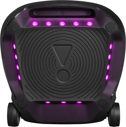 PartyBox Club 120,Enceinte portable de soirée,poignée pliable ergonomique,jeu de lumières,12 heures d'autonomie,résistante aux éclaboussures IPX4,noir,Prise européenne (Type C) -