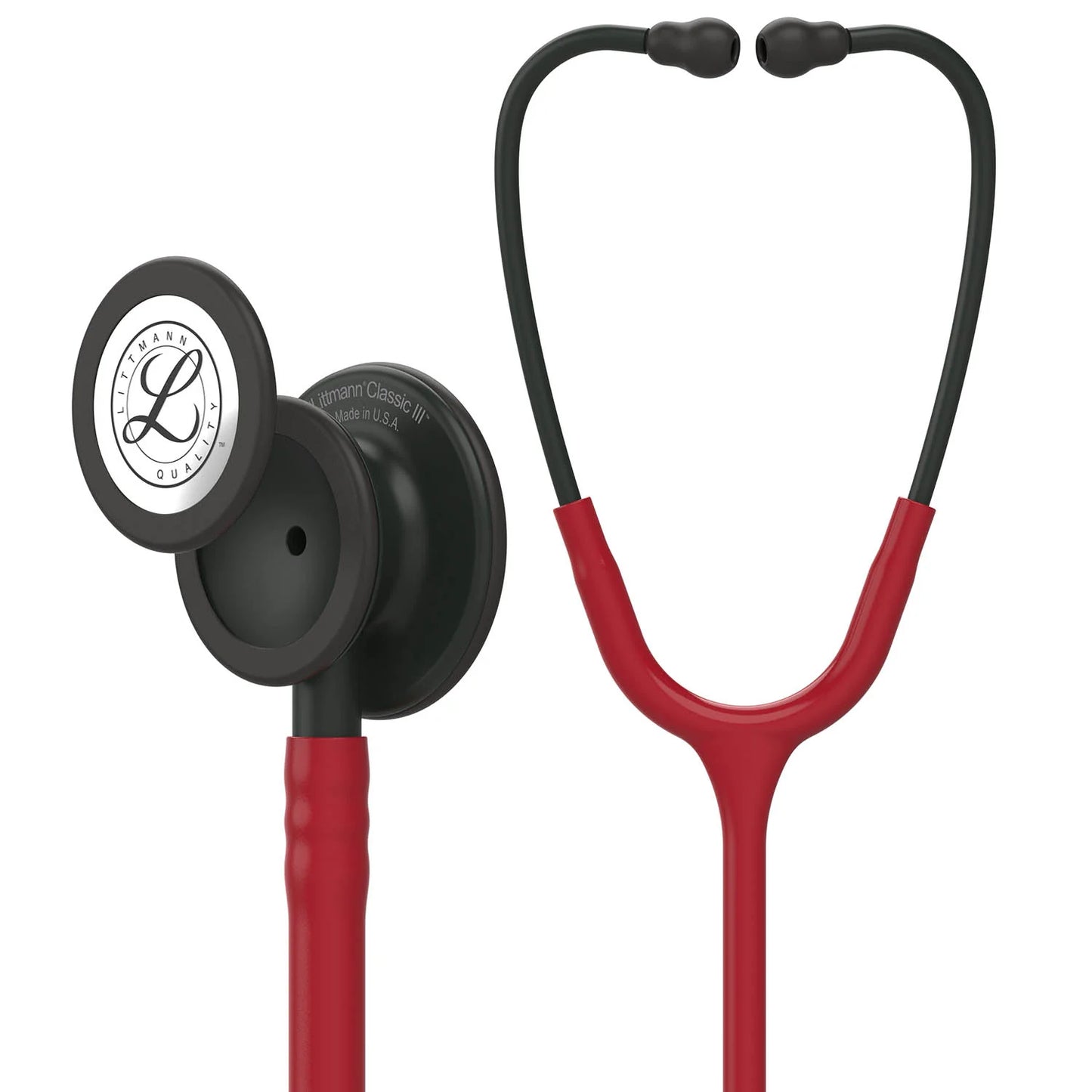 2026 Stéthoscope Littmann Classic III Monitoring : Noir et Bourgogne 5868