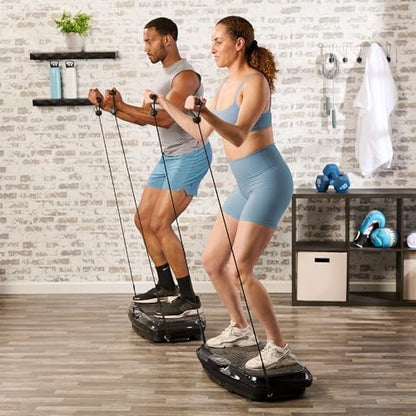 2026 Lifepro Plateforme Vibrante d’Exercice avec Points d’Acupuncture Magnétiques - Plateforme Vibrante pour Tout le Corps pour Débutants et Récupération - Massage Drainage Lymphatique pour Tonification Musculaire et Fitness Général