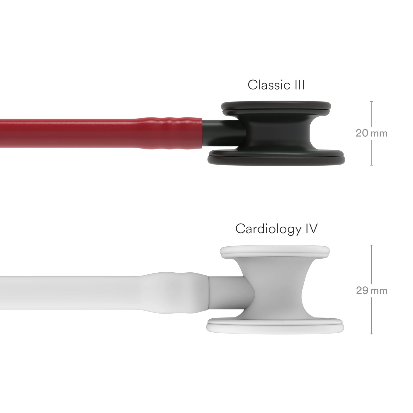 2026 Stéthoscope Littmann Classic III Monitoring : Noir et Bourgogne 5868
