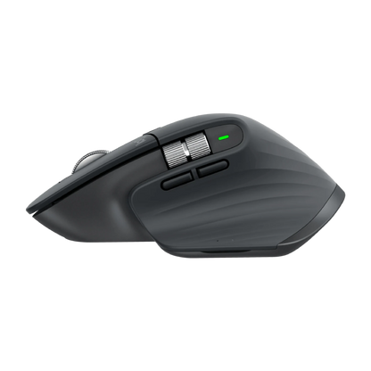 2026 Logitech Souris sans fil MX Master 3S Performance — Graphite, précision avancée, clics silencieux et défilement MagSpeed