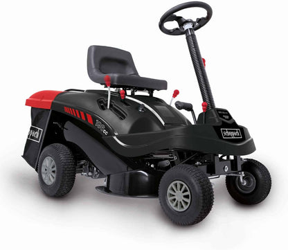 Scheppach Tondeuse à Gazon autoportée MR224-61 – Moteur 4 Temps 5,0 KW – 6,8 CV - Largeur de Coupe 61 cm – Hauteur de Coupe réglable sur 5 Positions – Démarrage électrique